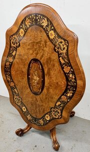 Beautiful Victorian Marquetry Inlaid Centre Table