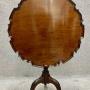 Chippendale Style Pie Crust Edge Occasional Tripod