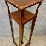 Edwardian Inlaid Display Cabinet
