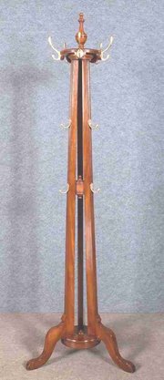 Edwardian Mahogany Hall Stand