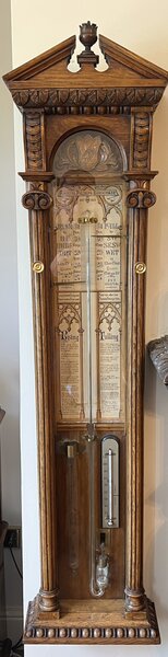 Good Quality 19th C. Admiral Fitzroy Barometer