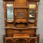 Impressive Good Quality Walnut Hall Stand 