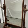 Large Bespoke Quality Mahogany Cheval Mirror