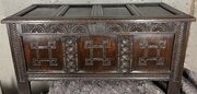 Original Early Oak Coffer