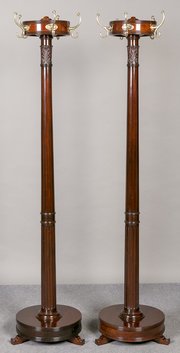 Pair Of Regency Style Hall Stands