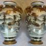 Pair of Satsuma Vases