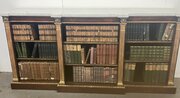 Regency Rosewood & Gilded Open Bookcase