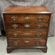 Small George III Mahogany Chest of Drawers