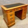 Small Late Victorian Walnut Desk