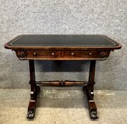 Small Regency Freestanding Writing Table