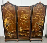 Stunning Chinoiserie Maples & Co. Wardrobe
