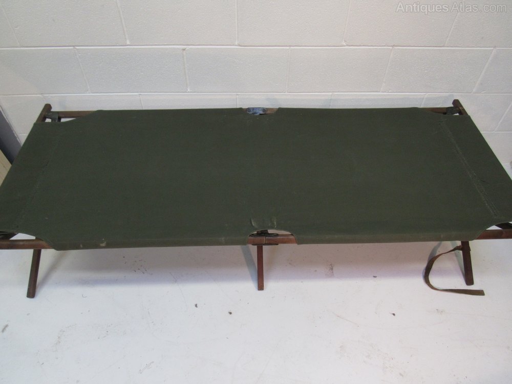 WW1 Military Officers Folding Campaign Bed Antiques Atlas