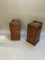 Pair Victorian Bedside Chests