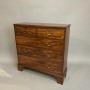 george III mahogany hall chest of drawers