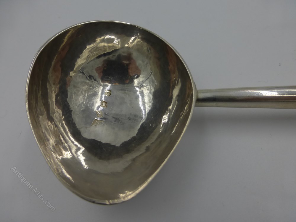 Antiques Atlas Antique II Silver Punch Ladle.