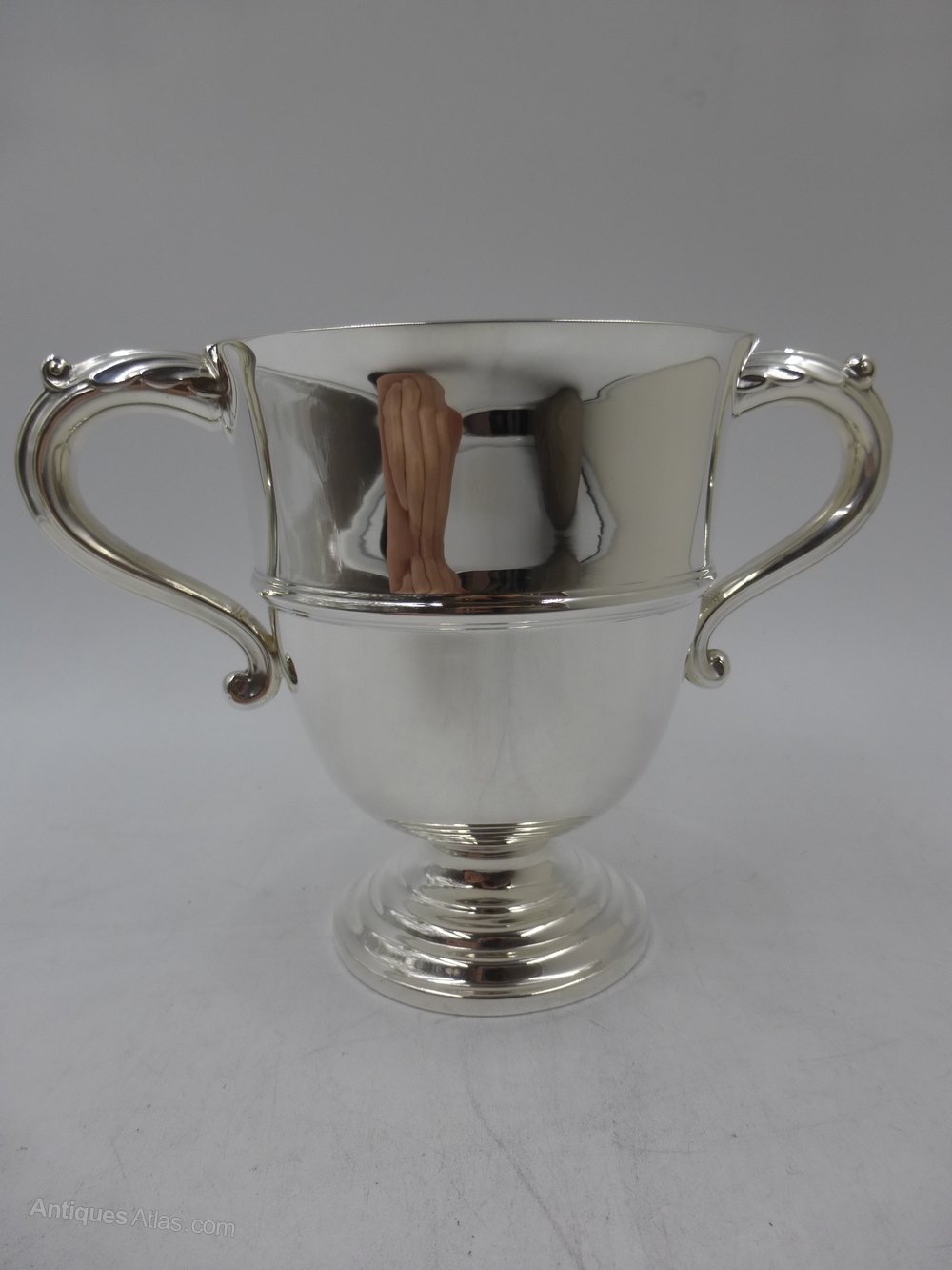 Antiques Atlas - Antique Two Handled Silver Trophy Cup Sheff 1913