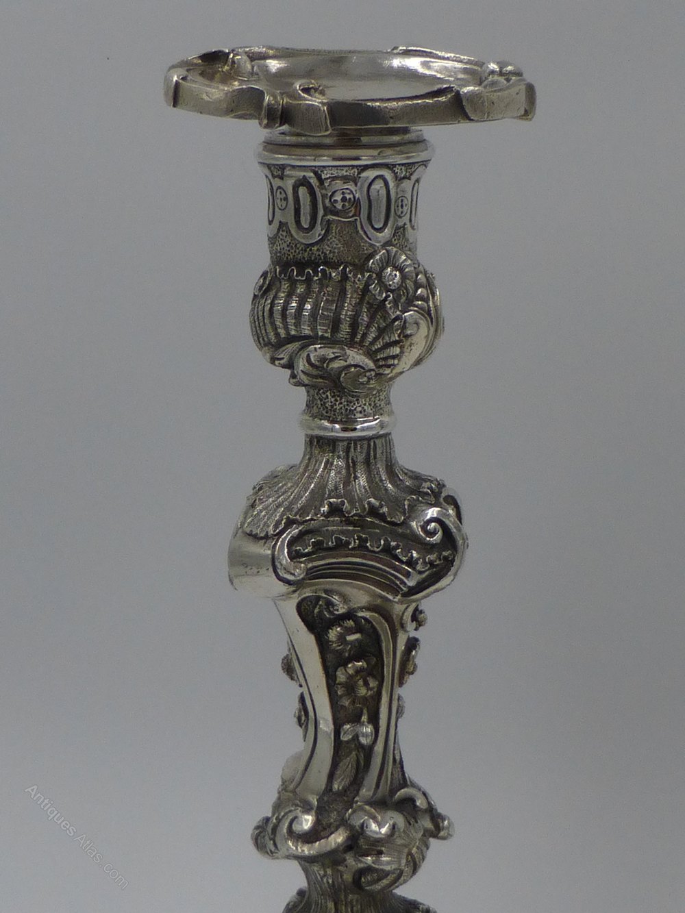 Antiques Atlas Victorian Silver Plated Candlesticks