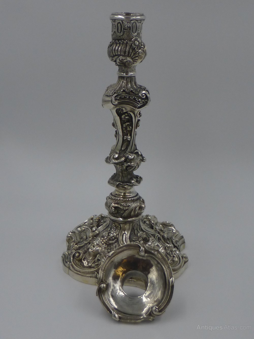 Antiques Atlas Victorian Silver Plated Candlesticks