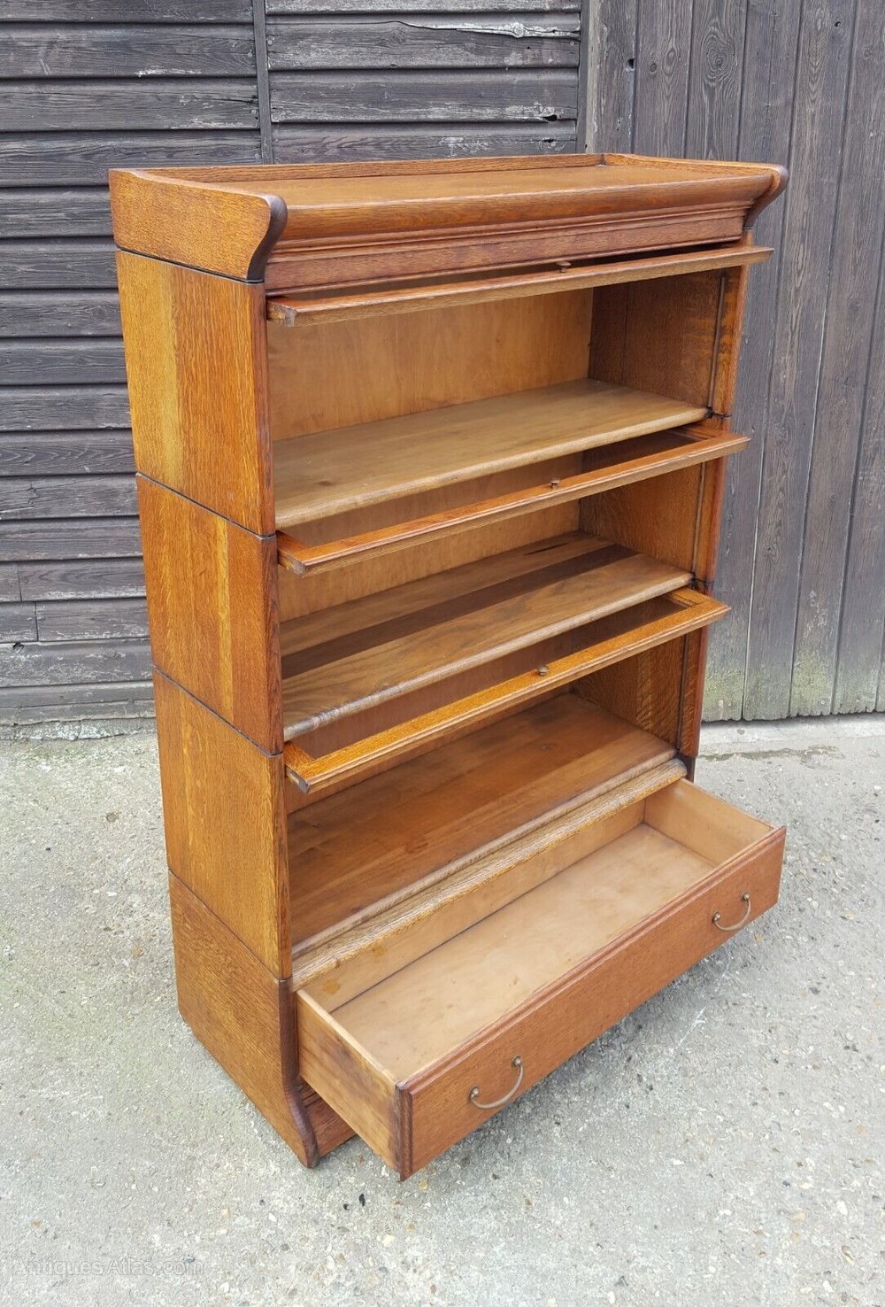 Oak Stacking Bookcase Antiques Atlas