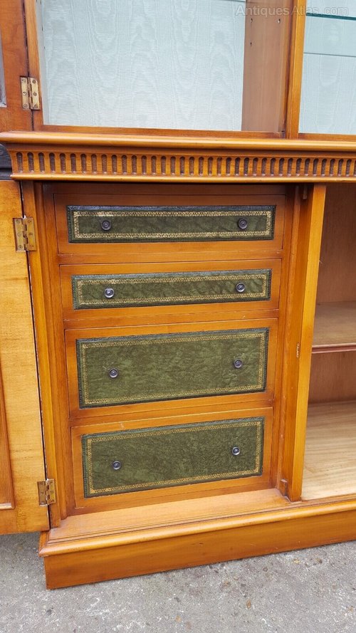 Antiques Atlas Regency Style Yew Wood Display