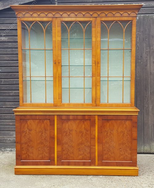 Antiques Atlas Regency Style Yew Wood Display