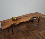 1960s Yew Wood Coffee Table By Reynolds