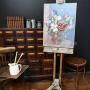 Antique Adjustable Easel