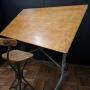 Architect/ Drafting Table Adjustable 1950s.