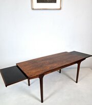 Mid-Century Rosewood Extending Coffee Table