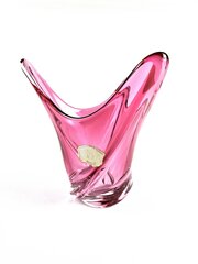 Val St Lambert Glass Vase