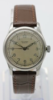 1949 Universal Geneve Stainless Steel Wristwatch