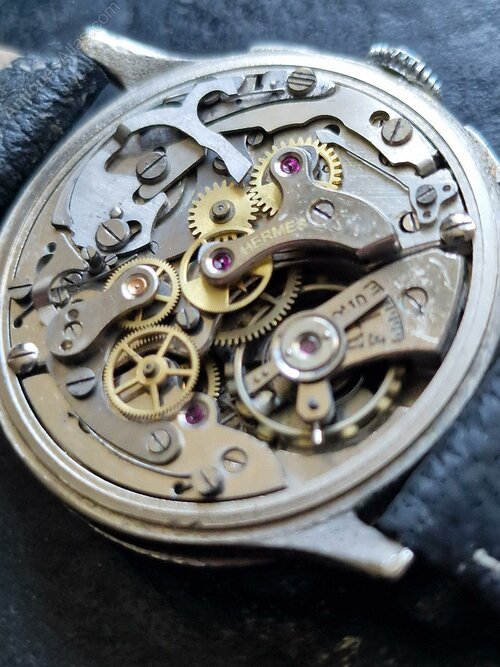 Antiques Atlas - 1950's Hermes Chronograph Wristwatch as579a3562