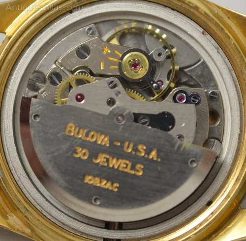 Antiques Atlas 1960 Bulova Self Winding Wristwatch as579a2636