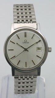 1980 OmegaStainless Steel Wristwatch