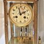 A 4 Glass Mantel Clock