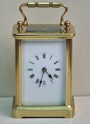 A Brass Carriage Clock