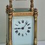 A Decorative Cased Carriage Clock