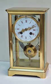 A Four Glass Mantel Clock