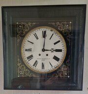 A French Picture Frame Wall Clock