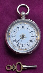A Silver Pocket Watch