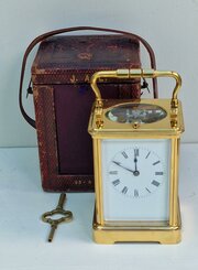 A Strike & Repeat Carriage Clock & Box