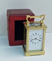 A Striking & Repeating Carriage Clock & Box
