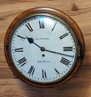 Charles Morgan, Bristol Dial Wall Clock