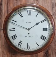 Dent, London Fusee Dial Wall Clock