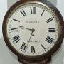 H Weston, Bristol Fusee Dial Clock