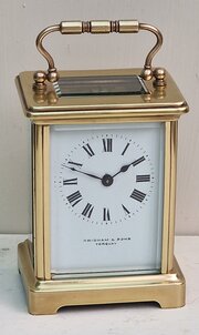 Pridham, Torquay Carriage Clock