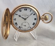 Record Full Hunter Pocket Watch