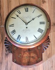 Sanders, Leicester Fusee Wall Clock