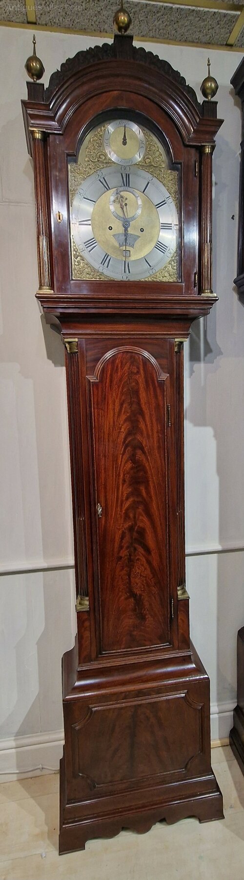 Antiques Atlas William Kemp, Lewes Longcase Grandfather Clock as579a3183