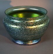 Loetz Secessionist Crete Papillon Glass Bowl